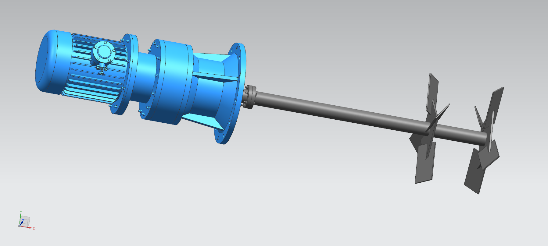 TCNJ-3-D系列立式直联泥浆搅拌器